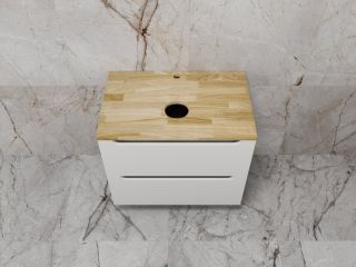 Тумба под раковину Style Line Бали 70 ЛС-00002338 белый софт